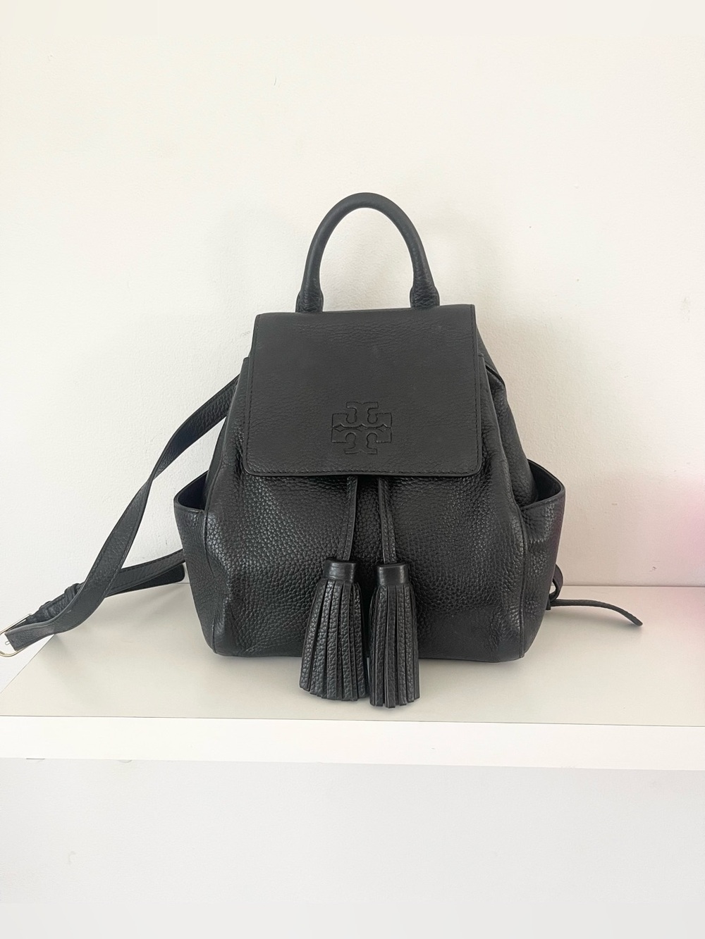 Tory Burch Black Backpack